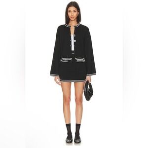 3 PIECE SET Revolve Sndys Daphne Cardigan/Beverly Mini Skirt / Tank Matching Set